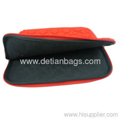 coolest stylish new red foam ipad case with zipper for ipad2 ipad3 ipad mini
