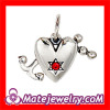 Designer jewelry accessories sterling silver Heart anchor Charms to make jewelry