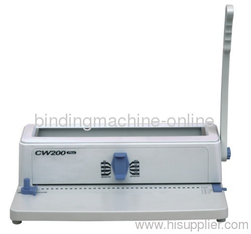 hard cover wire binding machine