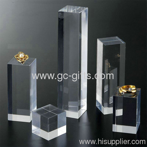 Superb of acrylic display rack for precious jewelry