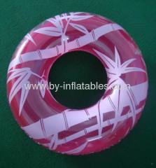 PVC inflatable swimming ring for adult