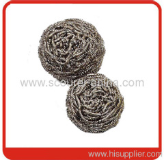 Stainless Steel Scourer with 0.13mm diameter for kitchen cleaning