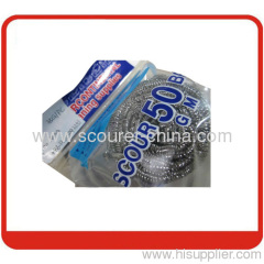 Stainless Steel Scourer with 0.13mm diameter for kitchen cleaning