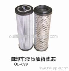 dumper hydraulic tank filter element