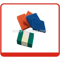 Super quality green scourer pad for long lasting