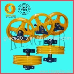 cast iron elevator pulley on sale