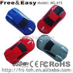 Shining red BMW 3d usb driver mini car mouse