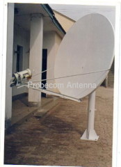 1.8 meter c ku band rx tx antenna