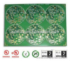 fr1 single sided pcb fr4 0.8mm single-sided pcb pcb green mask material 1 layer