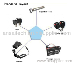 remote control parking locks parking space barriers