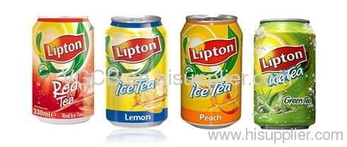 LIPTON 33cl Cans various tastes