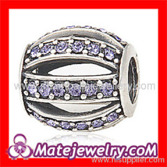 wholesale crystal european beads,sterling silver Leading Lady charm beads