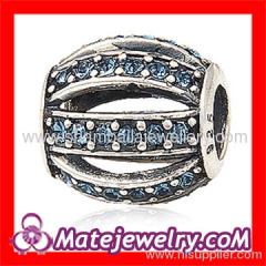 wholesale crystal european beads,sterling silver Leading Lady charm beads