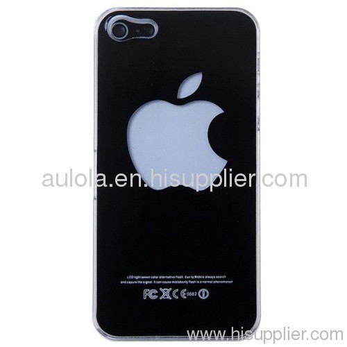 Protective PC Cases with Apple Symbol Pattern for Iphone5