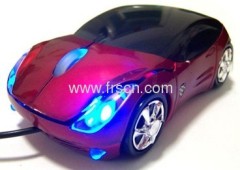 Wired Car shape optical usb mouse