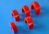 Powerful Alnico Horseshoe Magnet , Horseshoe shapes red painted