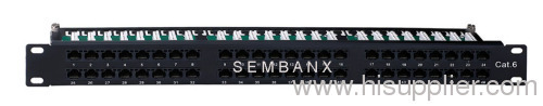 CAT6 48 ports 1U