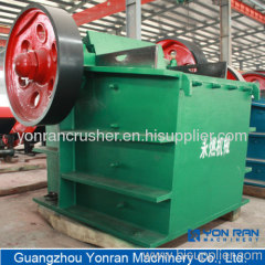 Guangzhou Yonran Rock Stone Jaw Crusher Machine