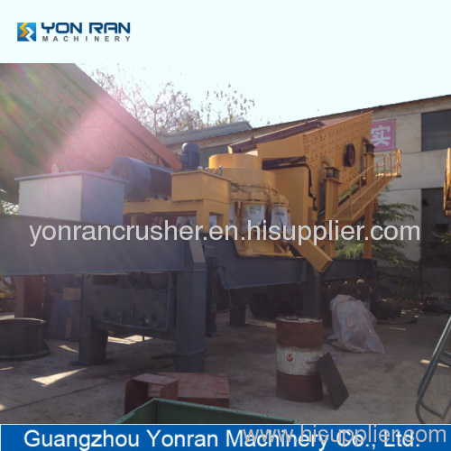 Portable Cone crusher crushing plant