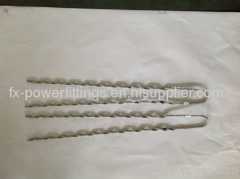 HOT DIP GALVANIZED communication preformed guy grip (dead end termination)