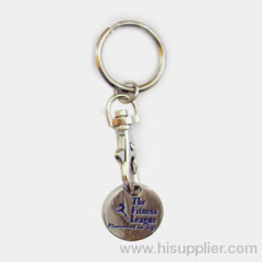 Zinc Alloy Promotional Custom Metal Keychain