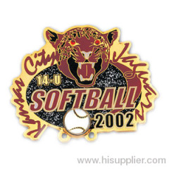 printing logo sport baseball pins