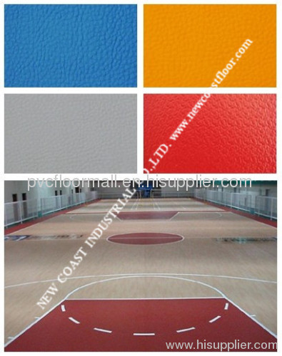 basketball PVC sports flooring