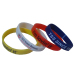 debossed full color silicone wristbands