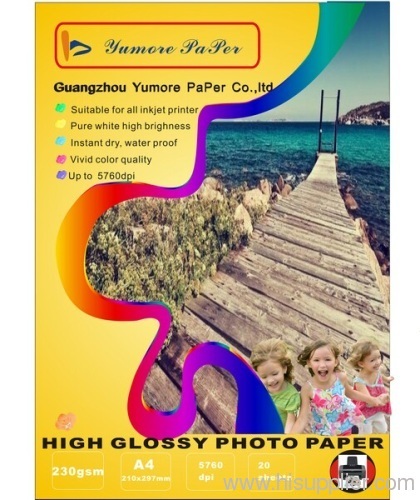 Cast Coated Glossy Photo Paper