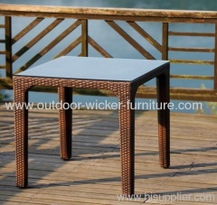Patio furniture dining table and chairs