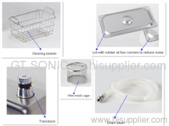 Digital ultrasonic utensil washing cleaning machine