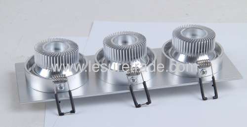 LED CEILING LIGHTS lamp 3*3*1W oxeye Square