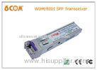 2.5G BIDI sfp transceiver 10km , Electrical optical router sfp