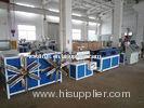 PE Single Wall Corrugated Pipe Extrusion Line , Plastic Extruder Machinery