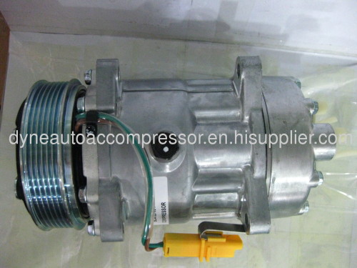 auto AC compressor OEM 6453JN DY7V16 PEUGEOT
