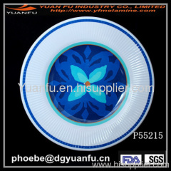 Hot custom wholesale melamine color plate