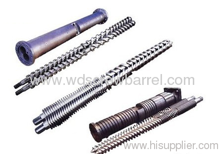 Parallel Twin Screw in Extruder