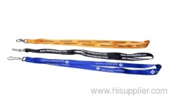 blue nylon lanyard for promotion