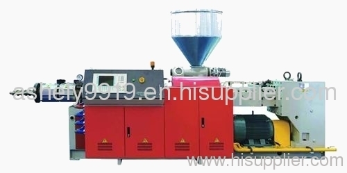 Parallel Counterrotating Twin Screw Extruder