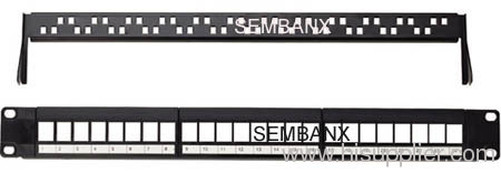 CAT5E 24ports empty without cable manager