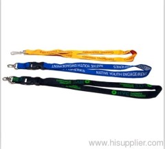 polyester custom printed lanyards