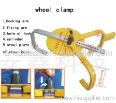 anti-theft and heavy-duty car wheel clamp tire locks