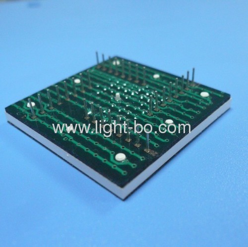 Ultra Bright White 1.8mm 16 x 16 Dot Matrix LED Display for message board, 40 x 40 x 3.5mm