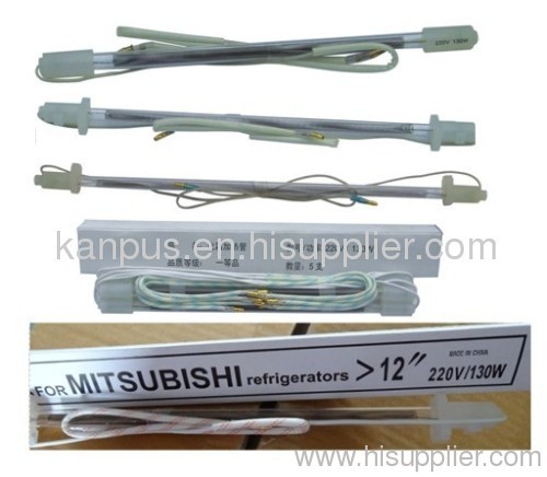 Glass Tube Heater for Refrigerator Defrost Heater - China Glass