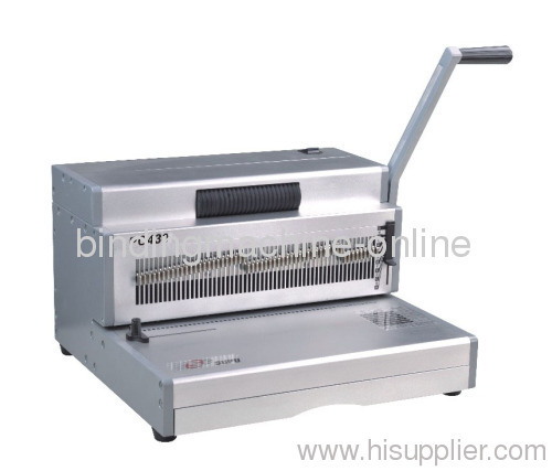 A3 Paper Size Manual Coil Binding Machine