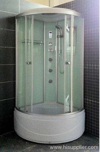 One glass shelf shower rooms