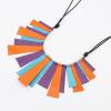 Product Name: Fashion Roman Holiday Multicolor Wild Long Necklace