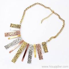 Retro Trend Exaggerated Fashion Long Strip Necklace