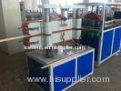 PE PP PC ABS Plastic Profile Production Line , Pvc Extruder Machine