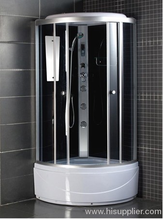 Aluminum alloy frame with shower rooms